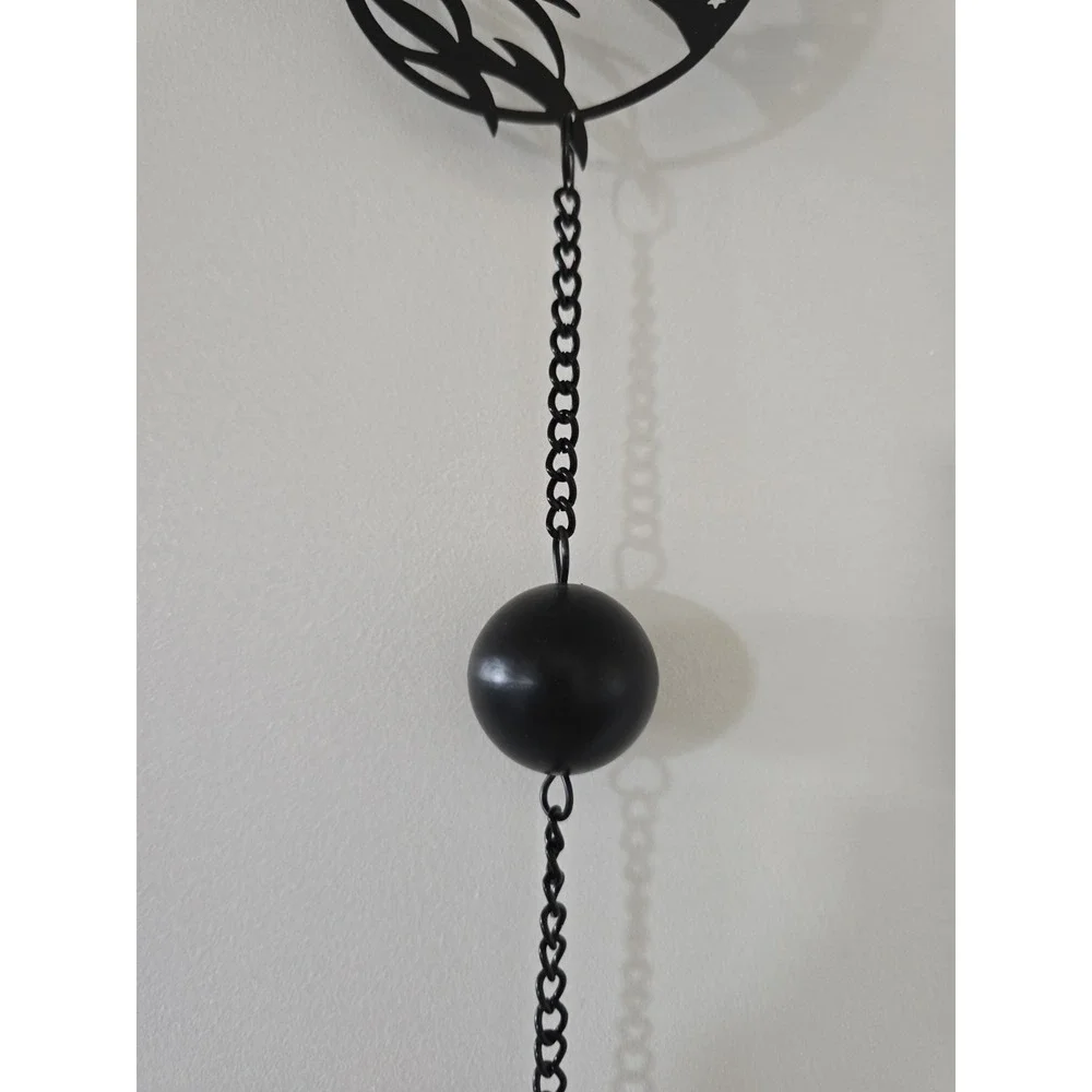 Alchemy Sacred Unicorn Horse Moon‎ Star Metal Wall Hanging Mobile Wind Chime New